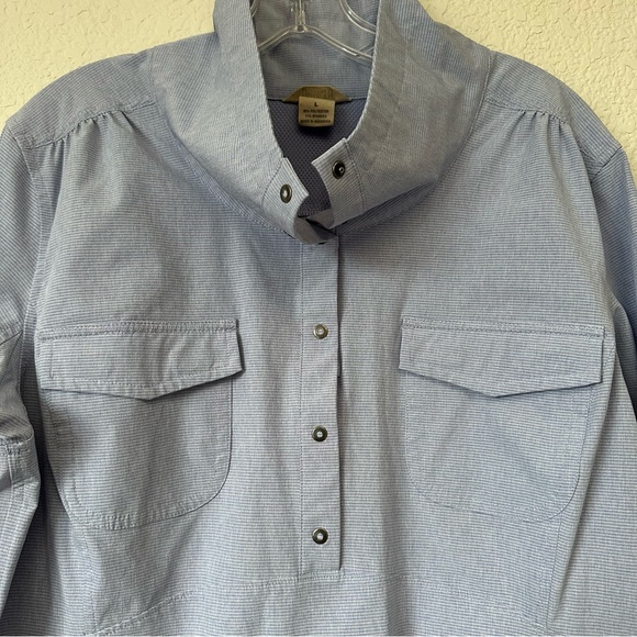 Duluth Trading Sol Survivor Tunic Sun Protection size Large - Picture 10 of 15